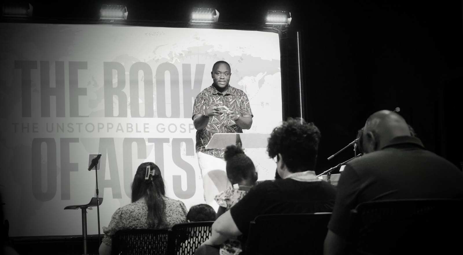 KeJuan preaching The Book of Acts