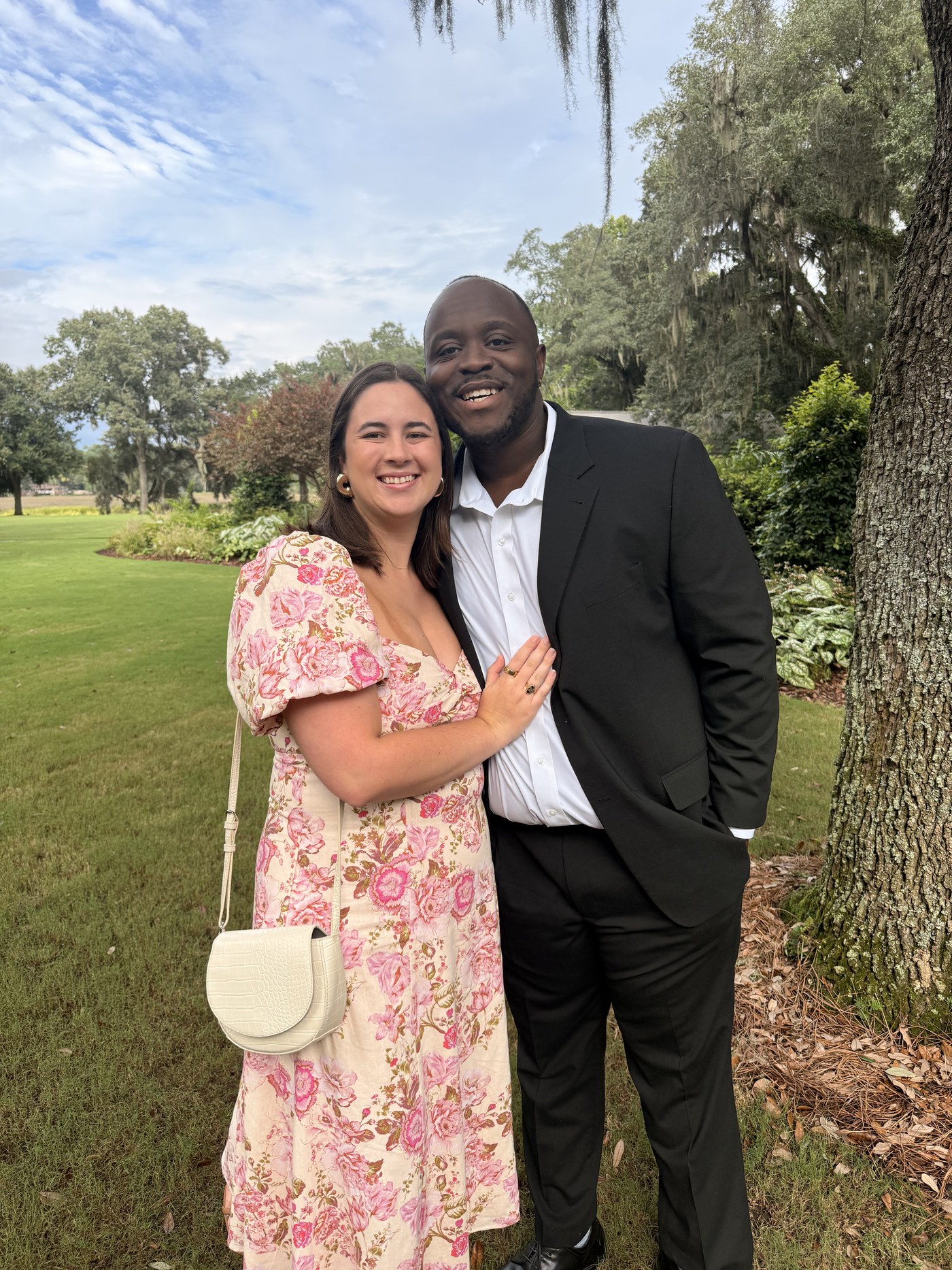 KeJuan Robinson with his wife Ellie